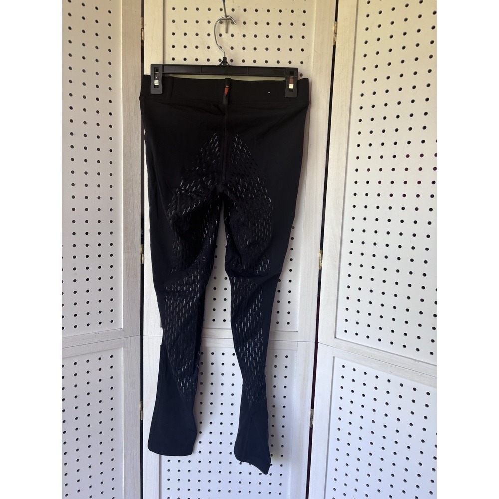 Kerrits Women's M Black Leg & Seat Grip Pull On Riding Equestrian Leggings - Picture 5 of 9